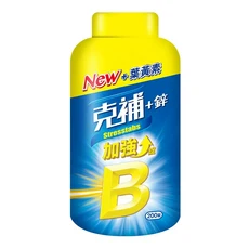 克補+鋅加強錠, 1個, 200顆