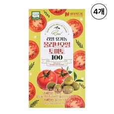 네이처드림 리얼 유기농 올리브오일 토마토100 14p, 280ml, 4개