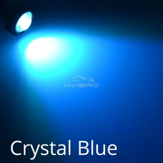 자동차led전구 X 8 자동 DRL 2V LED 독수리 눈 실버 쉘 러닝 라이트 턴 신호 백업 램프 트렁크 안개 전구, 02 CRYSTAL BLUE, 01  SHELL