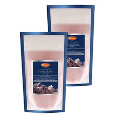 샨 히말라야 핑크 천연 소금 고운 입자 파우더 400g Shan - Himalayan Pink Salt 400g (PACK of 2) Pure Fine Salt Natur, 1개