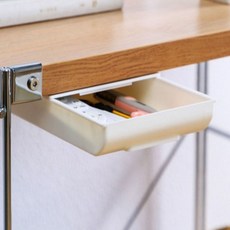 [GE가은스토어] 부착식 슬라이딩 히든 서랍 대형 사무용품서랍 필기구서랍 부착서랍