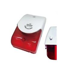 海夫健康生活館 伍星 音量可調式防雨型高分貝閃光警報器 WS-5321S, 1入