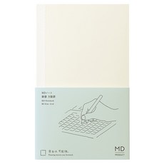미도리 MD 프로덕트 B6 슬림 신서 노트, 격자, 1개 격자, 1개