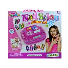 寶貝玩具屋 家家酒 角色扮演 漂亮美眉專業美甲全套組 (指甲彩繪修甲組) 聖誕節禮物8110, 1個