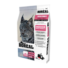 BOREAL 波瑞歐 無穀室內貓化毛調理配方 貓糧 貓飼料 5lb, 1個