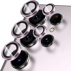 [관부가세포함] 삼성 갤럭시 S23 울트라 플러스 메탈 링 카메라 렌즈 보호 커버, For Samsung Galaxy S23+_Purple, Purple