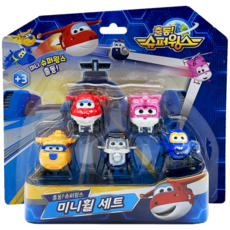 [퍼니플럭스] 슈퍼윙스 미니휠 세트, 상세 설명 참조, 1개