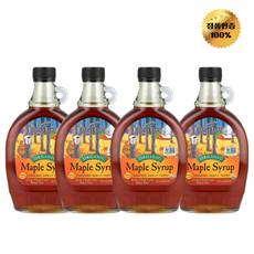 2+2 쿰스패밀리팜 유기농 메이플 시럽 354ml, 4개