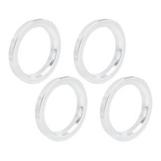 uxcell 허브 링 73.1mm/56.1mm 휠 센트릭 중심 HUB CENTRIC RING 고속 주행 센터 스페이서에 범용 알루미늄, 한개옵션1, 1개