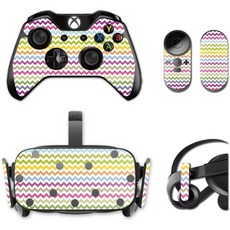 마이티스킨스 스킨 호환 오큘러스 리프트 CV1 랩 커버 스티커 체크무늬