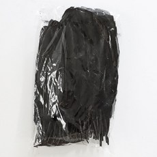 거위 자연깃털검정 대, 1봉