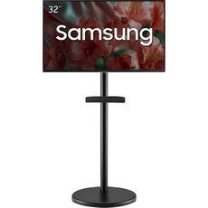 삼성전자 M5 스마트 모니터 S32DM501E 화이트+M5 전용스탠드 VI201S 32인치 IPTV 투인원 거치대 삼탠바이미 패키지, 3. 모니터(블랙) + 스탠드(블랙), 고객직접설치, 스탠드형, 80.1cm
