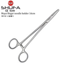 SHUFA 슈파 메이요 니들홀더 14 16 18cm (Mayo Hegar needle holder), 1개, 슈파 메이요 니들홀더 16cm