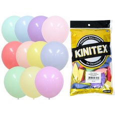 파티클럽 마카롱 풍선 혼합색상, 30cm, 50개