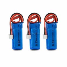 zh 7.4V 2S 350mAh 35C LiPO 배터리 JST 플러그 RC DLG1000 TDS 130 ESKY 300 F300BL, 3pcs