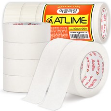아뜰라임 도장 커버링 종이 마스킹테이프, 30mm x 20m, 6개