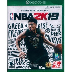 XBOX ONE 勁爆美國職籃 2K19 中英文美版 NBA 2K19【一起玩】(現貨全新), 1個, 現貨全新