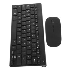 229449 Mikinona 키보드 및 마우스 콤보 라틴 스페인어 레이아웃 레진 소재 무선 컴퓨터 타이핑 학습용 포함, 229449 Mikinona 키보드 및 마우스 콤보 라