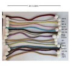 단 소매 커튼 스트랩 스트랩 크리에이티브 마그네틱 버클 자석 흡사 커튼 스트랩 스트랩 한 쌍, 색깔2, 10쌍(20개)