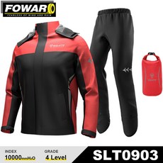 호환용 남녀공용 반사 바이크 오토바이 우비 방수 모토크로스 사이클링 의류 모터바이커 재킷 야외 M-3XL, 04 SLT0903 Red_02 L, [04] SLT0903 레드