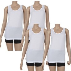 BYC 女款無袖運動背心 4入