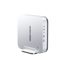 미니스포럼 AI X1 Pro AMD 라이젠 AI 9 HX 370 고성능 AI 미니 PC, AI X1 Pro-370, 윈도우 11 프로, 1TB, 64GB, 하얀색