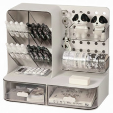 글로우포레 활용도 좋은 멀티 데스크 오거나이저, 1개, 화이트