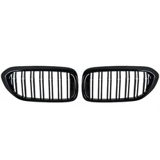 BMW 호환 자동차 BMW 프론트 시리즈 키드니 G31 G30 그릴 범퍼, Glossy black