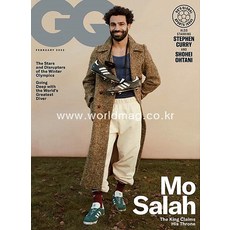 당일발송 GQ Uk 2022년2월호 모하메드 살라 Mohamed Salah Uk2022년2월호