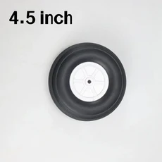 RC 항공기 모델 고정익 실제 타이어 PU 고무 휠 랜딩 기어 직경 2.25/2.5/2.75/3.0/3.5/4/4.5/5 인치, 11 3pcs 4.5 inch 114mm