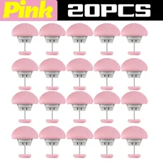 침대 시트 이불 클립 커버 패스너 미끄럼 방지 담요 버클 빨래 집게 못 매트리스 고정 장치 그리퍼, 07 20PCS-Pink