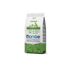 몬지 어덜트 강아지 모노프로틴 LID 올브리드 건식사료, 토끼, 2.5kg, 1개