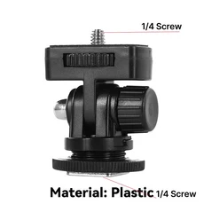 콜드 슈 모니터 마운트 브래킷 QR 플레이트 DSLR 카메라 범용 사진 플래시 마이크 필, 11 Kit 12