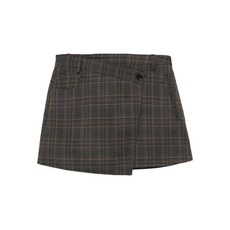 b+ab 체크 미니 스커트