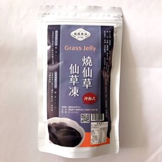 福霖 仙草凍粉(微糖/無糖) ，口感：脆硬，採用關西仙草粉製作，200g/100g規格, 1個, 微糖200g