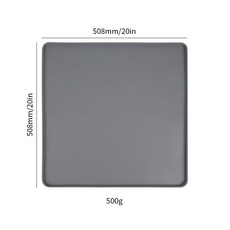 超大號硅膠洗衣機防滑墊 檯面整理墊 防水防塵墊 508mm/20in, 小號508*508
