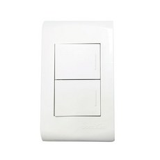 방 벽 전기 전등 스위치 커버 2구 1로 욕실 부품 소켓 hib*325vF, 1개, 쿠팡 본상품선택