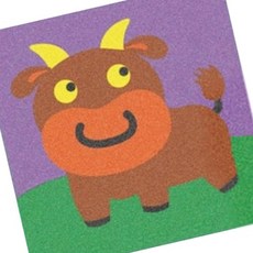 모래놀이교구 미술놀이 인지발달 색모래아트 no.142, 본상품