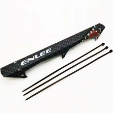 승마 자전거 체인 가드 스틱 소재 커버 스크래치 방지, 색상: 1. Black, 1개