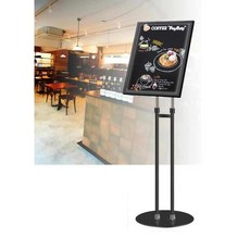 호텔 예식장 행사안내 스탠드 라이트패널 A2 조명 메뉴판 엘이디메뉴판 가격표 영화관 연회장 LED