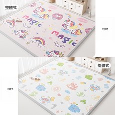 ~寶寶爬行墊爬爬墊加厚防摔家用嬰兒無味xpe地墊子兒童, 【少女+數字】整體款♜★