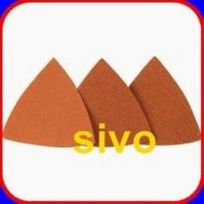 PROXXON OZI 自粘式三角砂光紙 NO.28891/NO.28893/NO.28895 (25片裝), 1個, 28891 80目