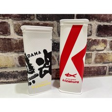 Kizakura 置竿筒，輕巧便攜，堅固耐用，多功能收納，釣魚愛好者必備, 紅色