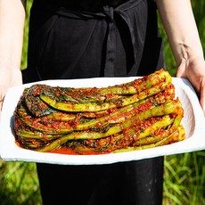 [영심푸드] (TV방송) 전라도 여수 돌산 갓김치 국내산, 1kg, 1개