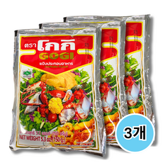 태국튀김가루 뎀푸라 부침 가루 고기 GOGI 박스 150GX72EA, 3개, 150g