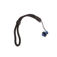 1/4 인치 핸들 카메라 나사 삼각대 스튜디오 용 조절 가능한 손목 밴드 매는 밧줄 스트랩 슬링이있는 "D 링, 02 Blue