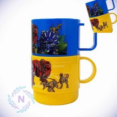 도형컵 2P 유아물컵 유아용컵