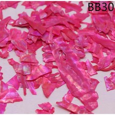 자개 조각 전복 DIY 네일아트 브로치 껍데기 장식 재료 공예 나전칠기 얇은 자개지, A. 빨간색