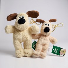 공식정품 월레스와 그로밋 미니 키링 인형 - 12cm, 1개