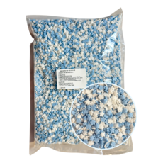 미니 눈꽃 화이트&블루 세이프 1kg, 1개